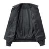 Trendy Plus Size Lapel Jacket for Spring/Autumn – Loose Fit Workwear Shirt