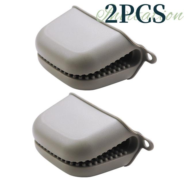 1/2/4Pcs Silicone Hand Clip Heat Insulation Thicken Anti Slip High Temperature Resistant Grip Glove for Mitts Oven Baking Tools