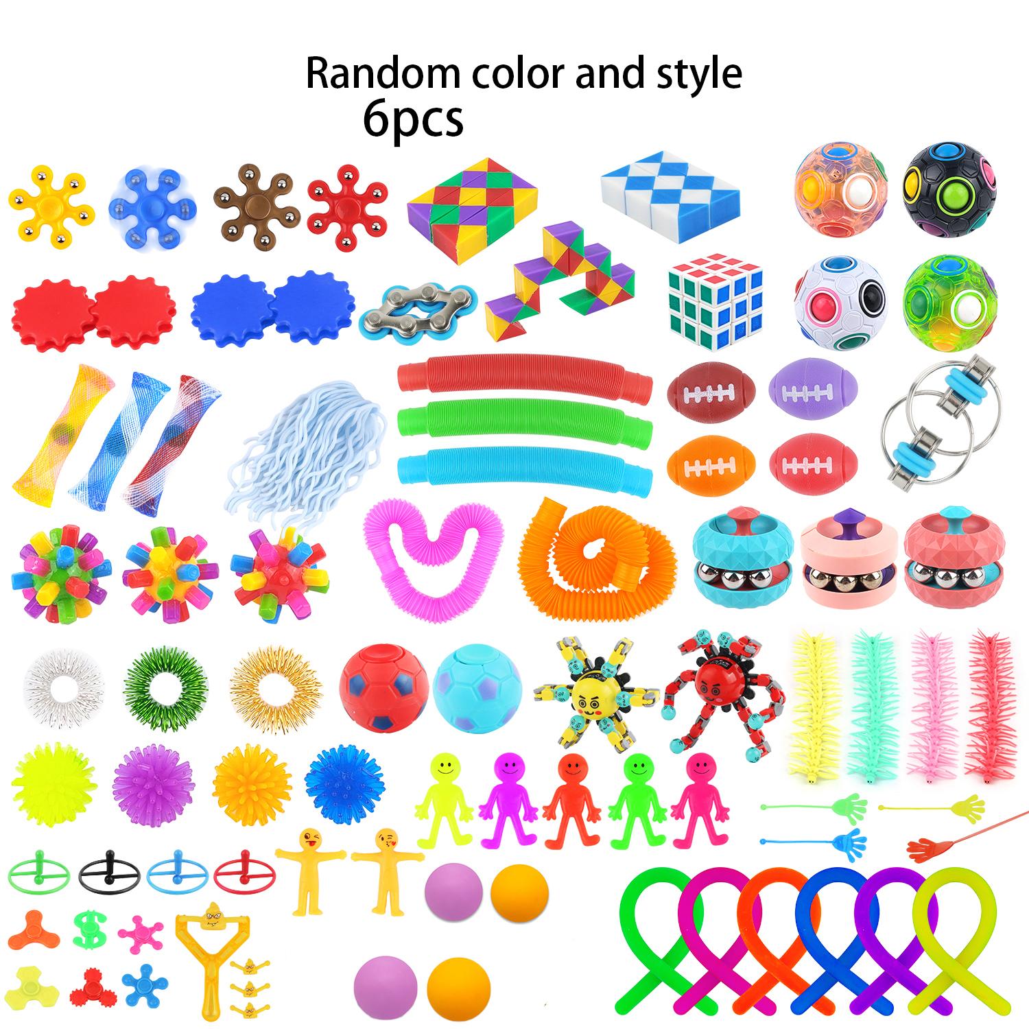 

Sensory Fidget toy pack, stress relieving and anti anxiety toys for children and adults, suitable for party gifts