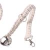 Door Chime Cotton Rope Dog Training Bell Woven Hanging Alarm Puppy Rope Bells Adjustable Durable Dog Bell Outdoor Decor