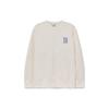 MLB Boston Red Sox Old English Letter Embroidered Crewneck Sweatshirt Unisex sweatshirt Cream 3AMTM0631-43CRS