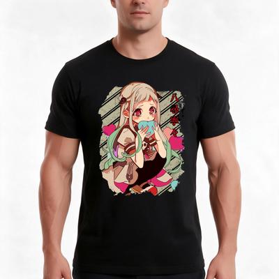 Yashiro Tshirt Summer Casual Cotton Tee Oversized Streetwear Tops Vintage Graphic Print Loose Fit Short Sleeve 100 Cotton