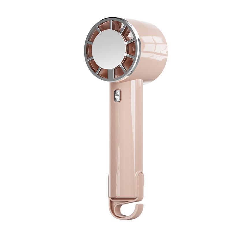 2026 Portable USB Ice Cooling Fan with Carabiner, Semiconductor Refrigeration, and High Wind Power