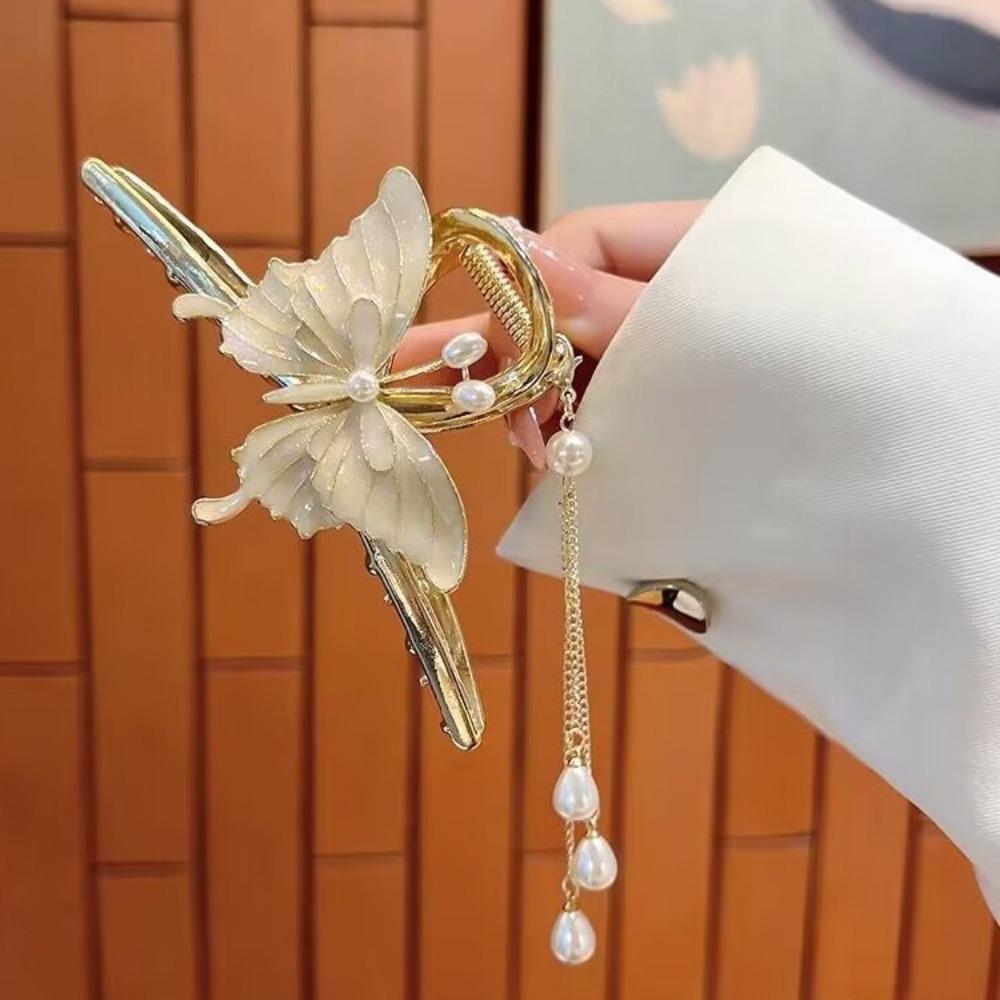 Pinces à cheveux en métal pour femmes, élégantes, fleurs dorées, Barrette, bandeau crabe, queue de cheval, couvre-chef, accessoires pour cheveux, diadème, nouvelle collection