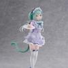 Anime Hatsune Miku Cat Ear Maid Figure Kawaii PVC Model Collectible Desktop Ornament Gift