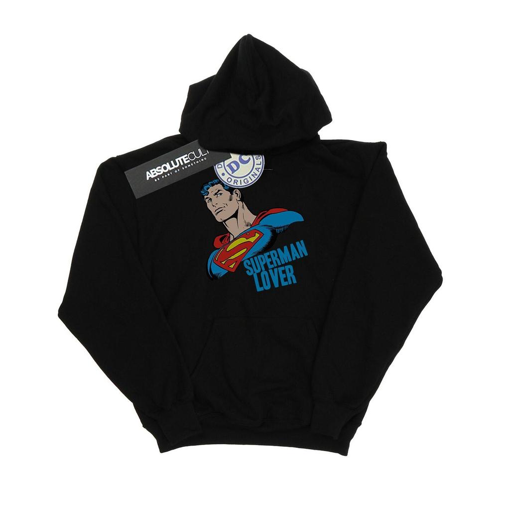 DC Comics Mens Superman Lover Hoodie