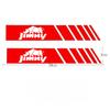 Suzuki Jimny Car Rearview Mirror Auto Side Rearview Mirror Car Universal Reflective Stripe Warning Decal for Most Set Suzuki Sticker, Stripe,