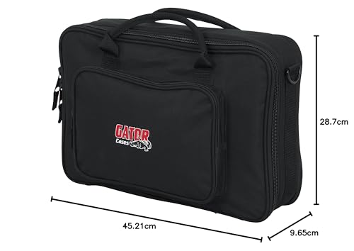 Gator Cases GK-1610 MIDI Controller Carrying Bag, 16"x10", Nylon, with Shoulder Strap Included. [Official Japanese Product]