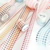 Morandi Color Polka Dot Washi Tape and Planner Stickers Set