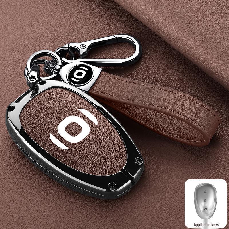 Kompatible Changan Qiyuan Q05/A07 Schlüsseltasche: Neues Modell Metallgehäusehalter