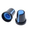 25PCS/lot WH148 potentiometer knob cap(copper core) 15X17mm 6mm Shaft Hole AG2 Yellow Orange Blue White Red 5value*5PCS=25PCS
