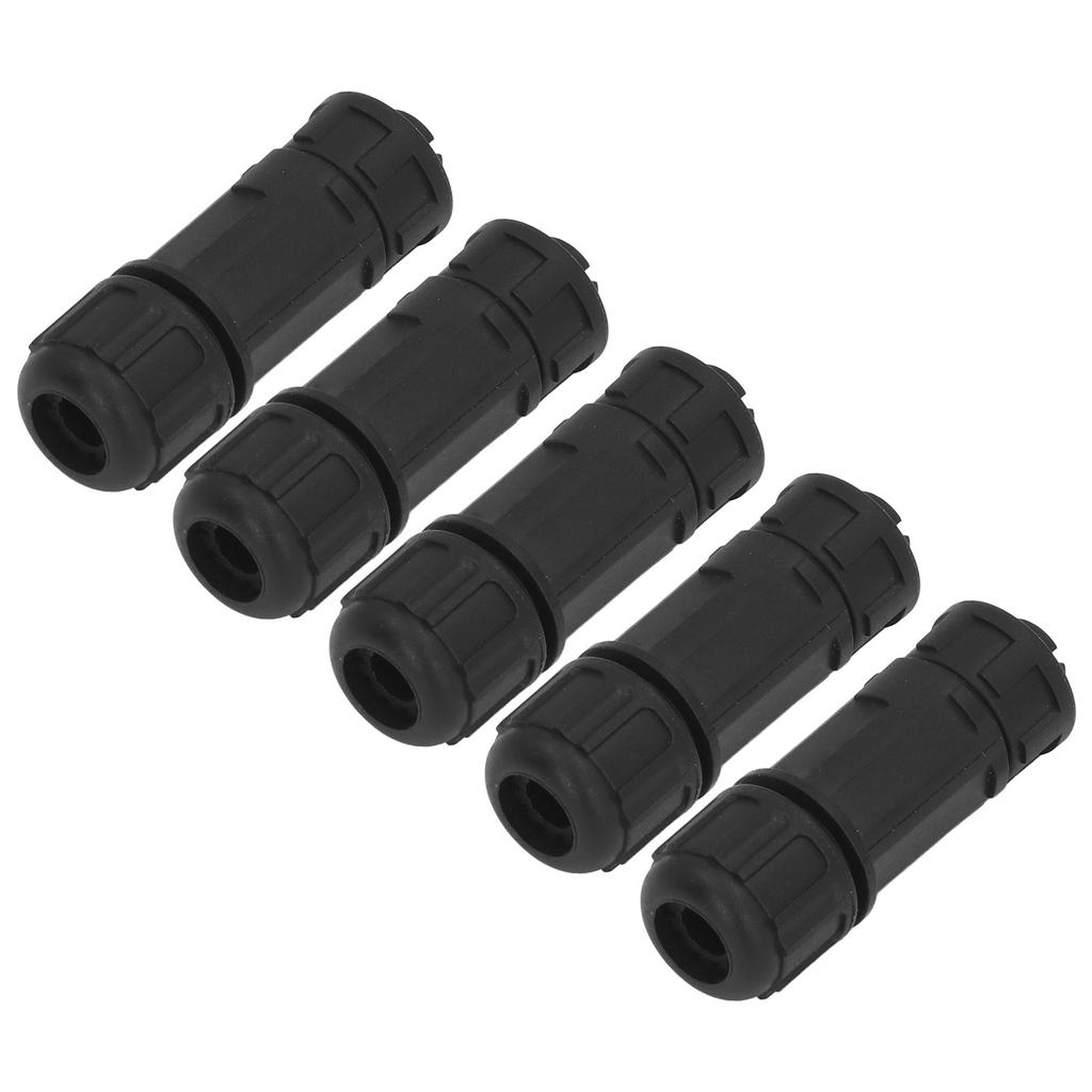 5Pcs Industrial Waterproof Connector 4 Pin IP67 Electrical Aviation Wire Cable Quick Plug E7 Buckle
