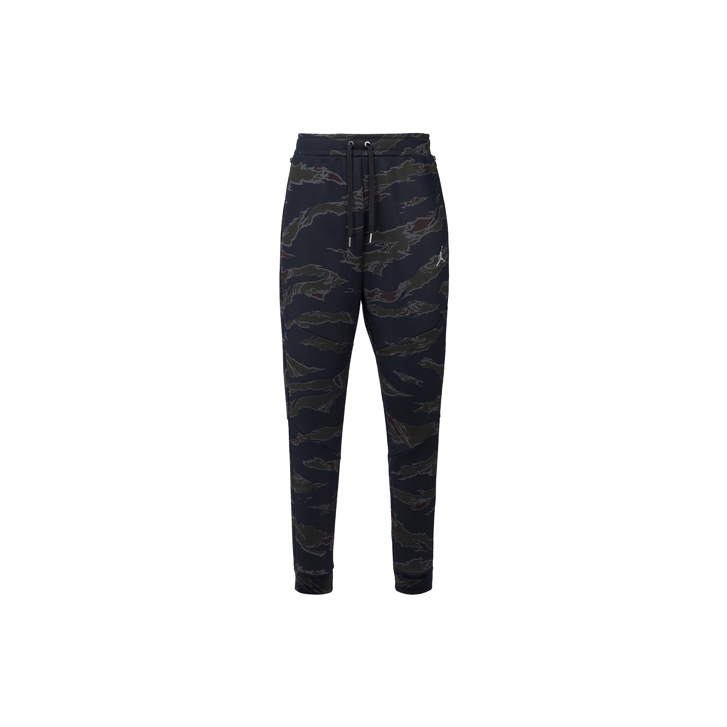 Jordan Casual Pants Men s Camouflage Moderate Cuffed Pants AH6167-010 S