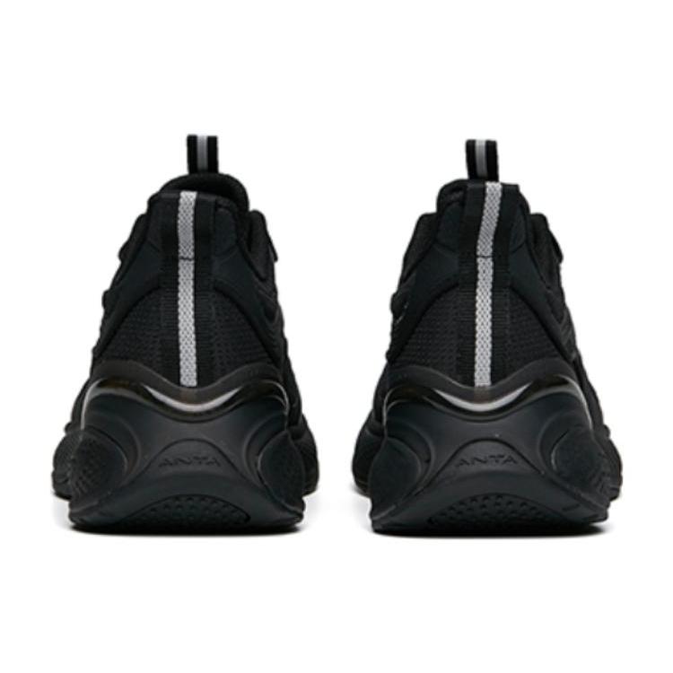 Anta C37 2.0 FW Cushioning, Wear Resistant Low top Running Shoes Women's Black 122215538R-4