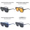 Fashion Square Oversized Sunglasses With Uv400 Protection For Outdoor Activities And Style