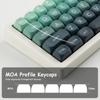 PBT Keycaps, 140-Key Dye-Sublimated MOA Profile Keycaps Custom Keycap Set for Cherry MX Switches on Mechanical Keyboards