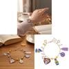 Alice In Wonderland Charm Bracelet With Zinc Alloy Animal Pendants For Women And Men