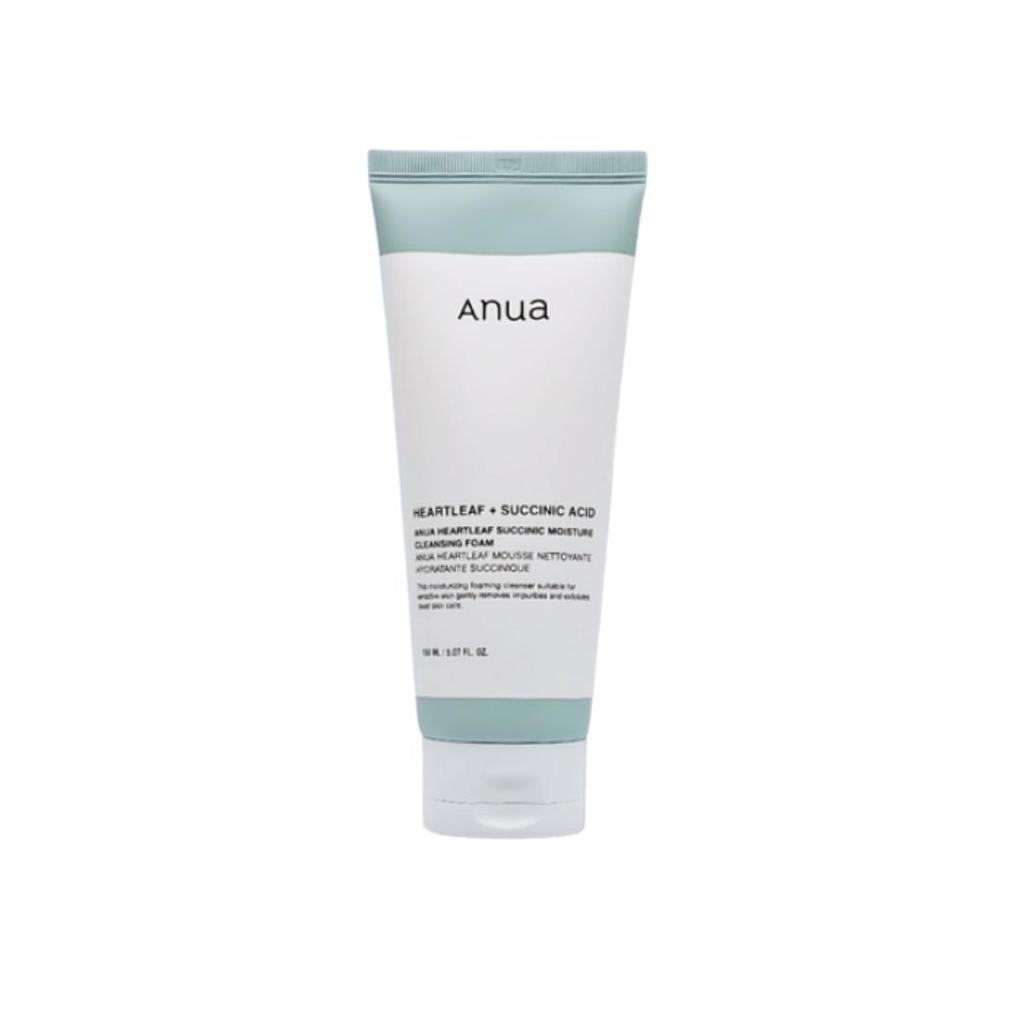 Anua Succinic Moisture Cleansing Foam Deep Pore Purifying & Hydrating Care 150ml