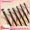 6-Piece Eyeshadow & Eyeliner Brush Set for Makeup Beginners