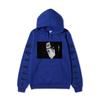 Anime Naruto Itachi Uchiha Hoodie Double Sleeve Symbol Print Character Front Print Pullover Sweatshirt Men Women Streetwear