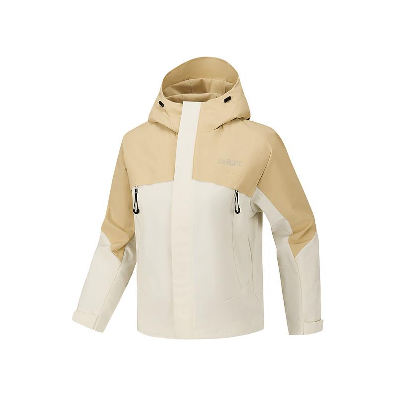 Skechers Outdoor Series Color Block Hooded Zip Breathable Long Sleeve Jacket Women jackets P226W135-0074 M