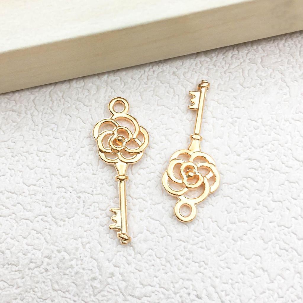 51kc Gold Mermaid Pendant Charm for DIY Jewelry