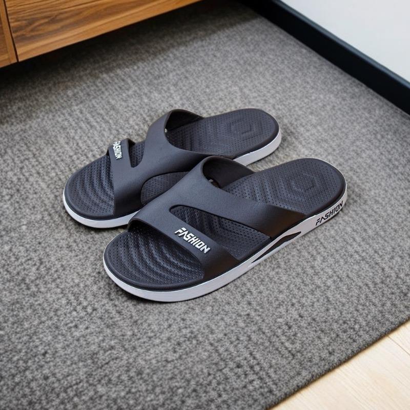 Sports Slippers Men Wear New Summer Bathroom Non-slip Cool Slippers Bath Indoor Fashion Deodorant