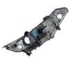 Compatible Rear Housing for 2019-2023 Trumpchi M6 Headlight, Black Base, PP Material