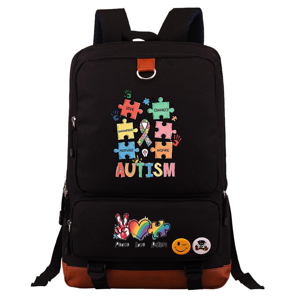 Autisma izpratnes MĪLESTĪBAS Puzles druka Atpakaļ