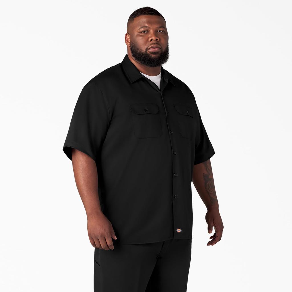 Dickies Work Shirt Short Sleeve 1574 Black L