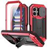 Für iPhone 16 Pro Max iPhone 16 Plus Pro Militärqualität Vollständige robuste Hülle mit integriertem Ständer und Schiebefach für die Kamera