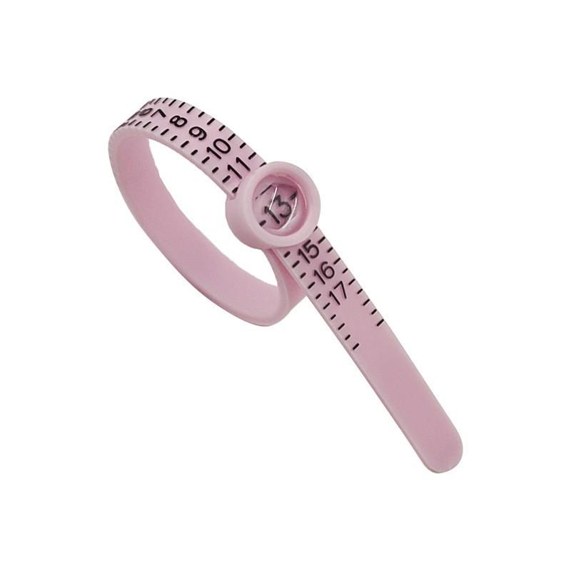Adjustable Ring Measurement Ruler with Magnifying Glass – US, HK, Euro Sizes