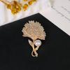 Elegant Women's Brooch: Versatile Bow & Insect Flower Design with Anti-Exposure Feature