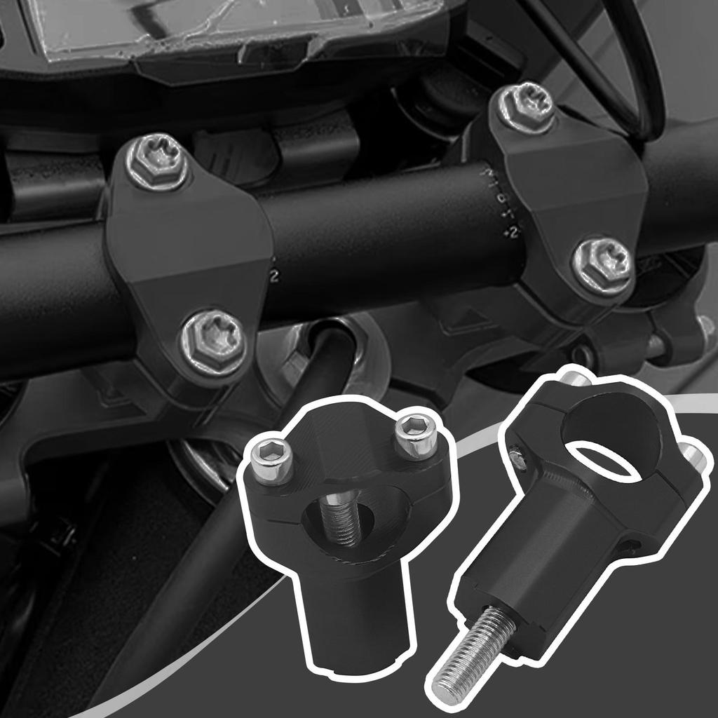 Handlebar Riser For Motorcycle Motorcycle Handlebar Risers Fat Clamp Motorbike Replacement Handle Aluminum Alloy Accessories For