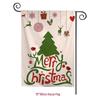 Christmas Garden Flag Banner: New Festive Hanging Design