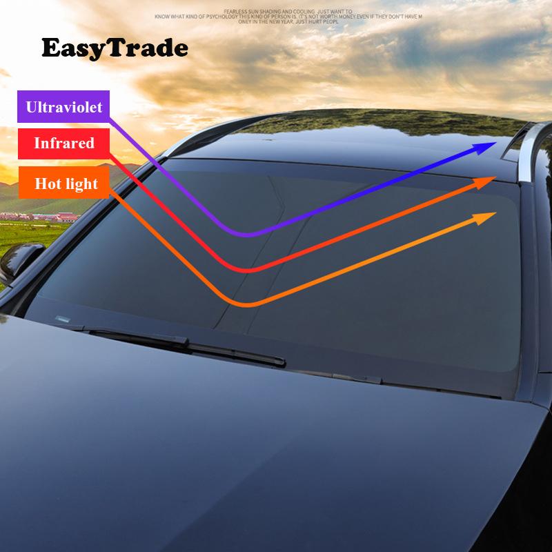 For BYD Atto 3 Yuan Plus EV 2022 2023 Accessories Car Sunshade Front Windshield Curtain Sun Visor Sunscreen Heat