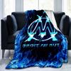 Flame Logo Design Printed Throws Blanket Soft Flannel Blankets for Couch Bed Gifts for Men Women Picnic blanket Christmas gifts