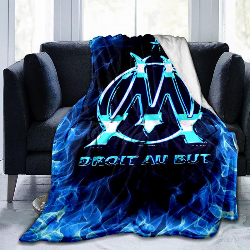 Flame Logo Design Printed Throws Blanket Soft Flannel Blankets for Couch Bed Gifts for Men Women Picnic blanket Christmas gifts