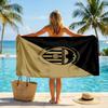 Valencia FC print Quick Dry Beach Towel Microfiber Absorbent Portable Travel Swimming Towel