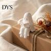 Trendy Desktop Ornament Ghost Reading Book Halloween Decoration, 3D Printed Shelf Sitter Statue, Gothic Style Decor Cute Spooky Sitting Figurine