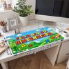 1Pc Mario'S Joyful Adventure Gaming Mouse Pad Keyboard Desk Mat Non-slip Rubber Lock Edge Waterproof Computer Mousepad for Office Home Decor Y1717