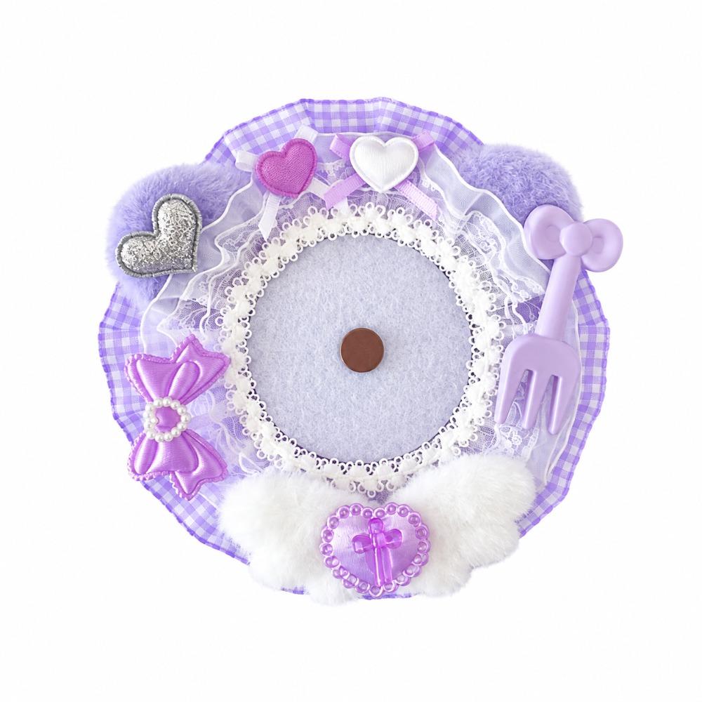 Bowknot Magnetic Badge Holder Magnetic Ita Bag Decoration Badge Display Holder Lolita Accessory
