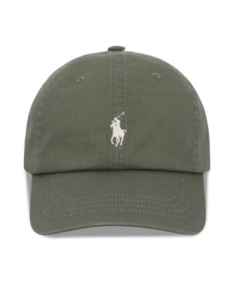 POLO RALPH LAUREN Bawełniana Czapka Baseballowa Chino - Zielona