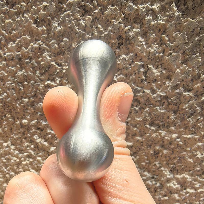 Knucklebone Stainless Steel Bone Fingertip Rotating Decompression Toy Finger Limit Edc Anti Stress Autism Adhd Cool Toy