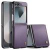 For Samsung Galaxy Z Flip 6 5G ,Flip6 Phone Leather Case ,Full Body Cover Ultra-Thin Shockproof Support Wireless Charging