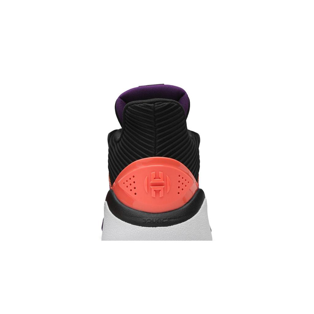 Adidas Harden Stepback 'Black Purple Coral' (Unisex) Core Black / Glory Purple / Signal Coral Basketball Shoes EF9889