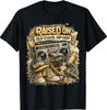 Raised On Old School Hip Hop Retro Street 80S 90S Gifts T-Shirt