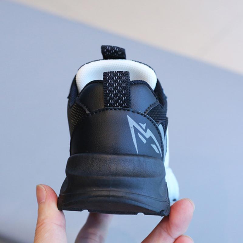 Children's Sports Shoes Spring and Autumn Boys' Dad Shoes Rotating Button Girls' Casual Shoes Internet Famous Soft Soled Baby Shoes