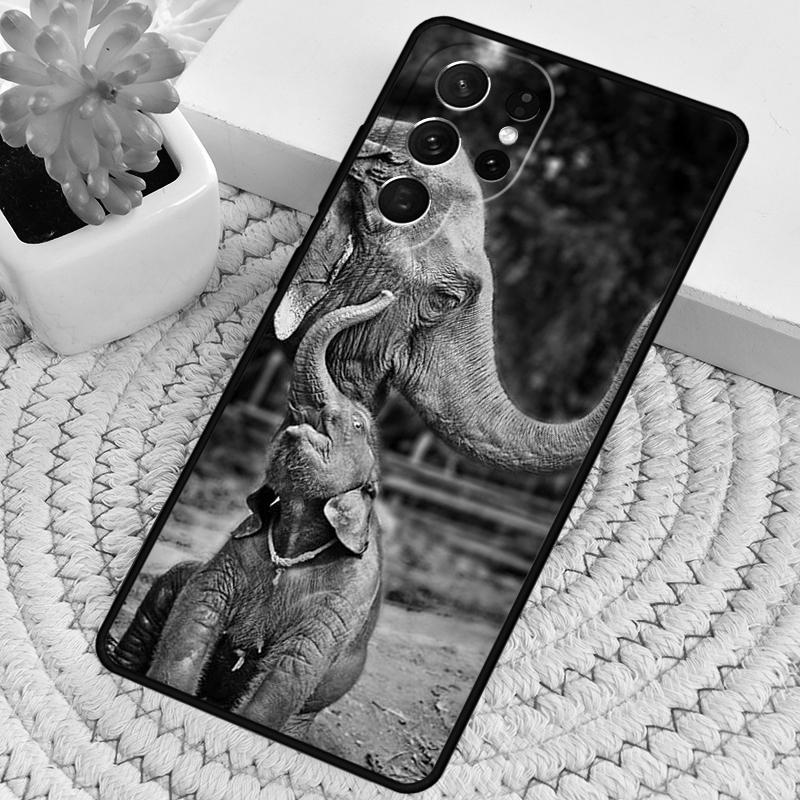 FOREST ELEPHANT Animal Phone Case for Samsung Galaxy note 10 pro S26 Ultra S23 S24 FE S25 S21 S22 PLUS shockproof Cove