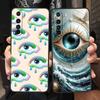 Fashion Eyelashes Eyes Case For Realme C67 C63 C55 C53 C35 C25 C21 GT 2 3 5 6 10 11 12 13 Pro Plus 5G Soft TPU Phone Cover Capas
